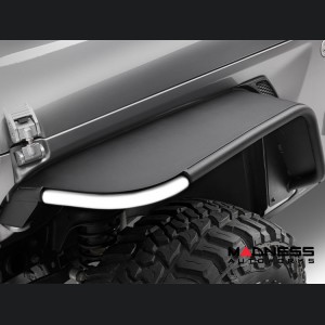 Jeep Wrangler JL Fender Flare - Front - Rugged Ridge - Metal Max