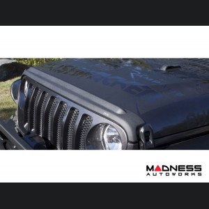 Jeep Gladiator JT Hood Shield - Aeroskin II - Low Profile - Black 
