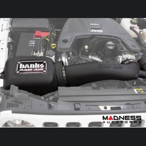 Jeep Gladiator JT Cold Air Intake System -3.6L V6 - Ram-Air by Banks Power 