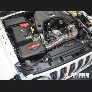 Jeep Wrangler JL Performance Air Intake System - 3.6L V6 - PowerFlow - Injen - Polished