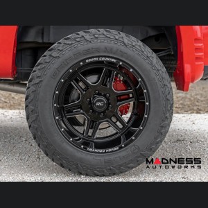 Custom Wheels (1) - Rough Country - 92 Series - Gloss Black - 17 x 8.5 / 6 x 5.5 / +0mm