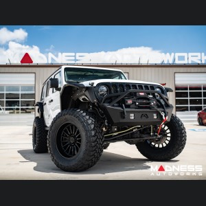 Jeep Custom Wheels (1) - XD - Whiplash - 20"x10" - Satin Black