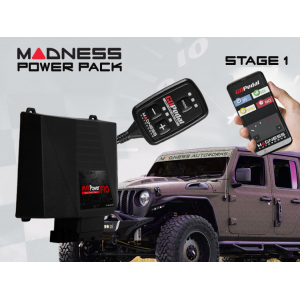 Jeep Gladiator JT MADNESS Power Pack PRO - 3.0L Turbo Diesel - Stage 1