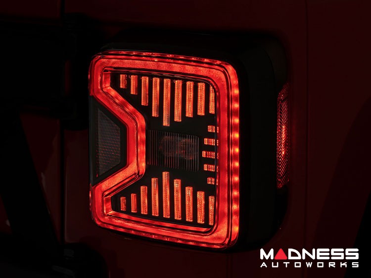 Jeep Wrangler JL Tail Lights - LED - Rough Country