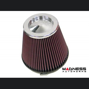 K&N Replacement Air Filter - Clamp-On - 6"