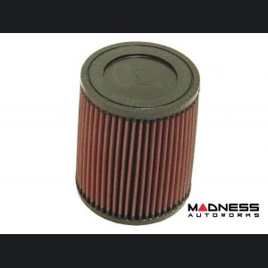K&N Replacement Air Filter - Rubber Top - 2 1/4"
