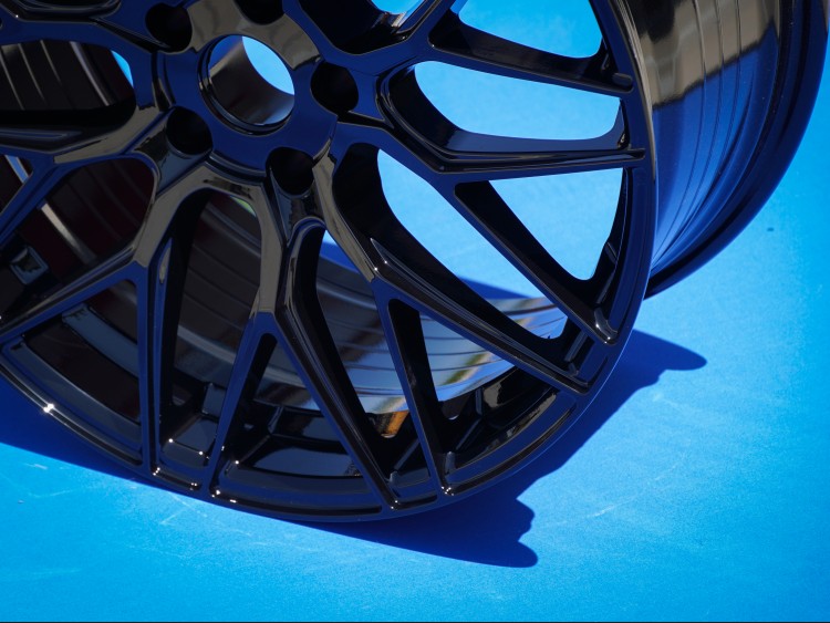 Alfa Romeo Stelvio Custom Wheels (1) - KuhlFX - SFF - Gloss Black - 19x8 