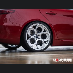 Alfa Romeo Stelvio Custom Wheels - KuhlFX - Forged - Gloss Silver 