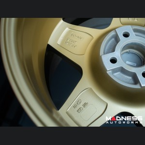 MAZDA Miata/ MX-5 Custom Wheels - KUHLFX - Pista - Gloss Gold - Single Wheel - 17"