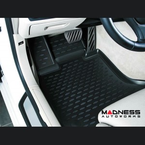 Lamborghini Urus Floor Liners - 3D Molded - Front + Rear - Black
