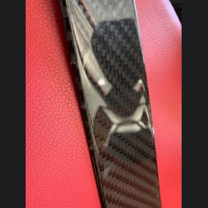 Maserati Ghibli Exterior Trim - Carbon Fiber - Rear Trunk Deck Lid Trim - Blemish