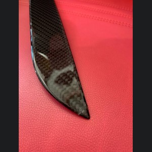 Maserati Ghibli Exterior Trim - Carbon Fiber - Rear Trunk Deck Lid Trim - Blemish