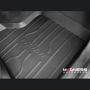 Maserati Ghibli Floor Mats - All Weather w/ edge protection - Genuine Maserati - LHD - RWD