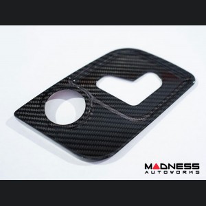 Maserati Quattroporte Interior Trim - Carbon Fiber - Seat Adjuster Switch Cover Trim Set - Feroce Carbon