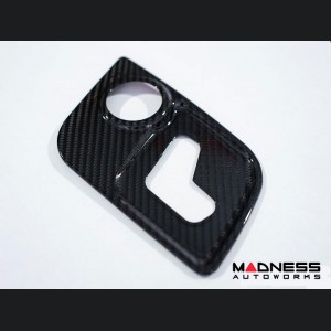 Maserati Quattroporte Interior Trim - Carbon Fiber - Seat Adjuster Switch Cover Trim Set - Feroce Carbon