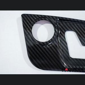 Maserati Levante Interior Trim - Carbon Fiber - Seat Adjuster Switch Cover Trim Set - Feroce Carbon