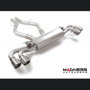 Maserati Grecale Performance Exhaust - 3.0L Trofeo - Ragazzon - Evo Line - Axle Back w/ Electronic Operated Valve - Dual Exit/ Quad Stainless Steel Tips