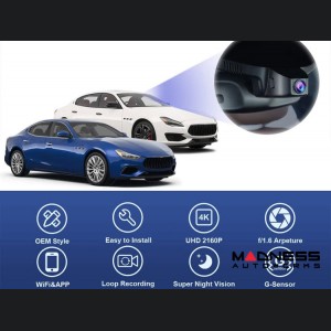 Maserati Quattroporte Integrated Dash Camera System - Front Camera - models w/ Sunroof