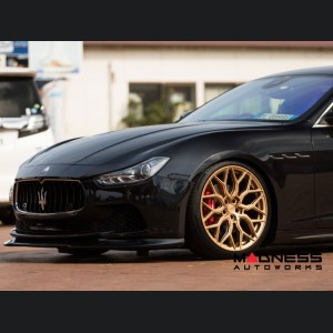 Maserati Quattroporte Custom Wheels - HF-2 by Vossen - Gloss Gold