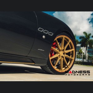 Maserati GranTurismo Custom Wheels - HF-3 by Vossen - Gloss Gold