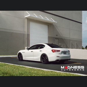 Maserati Ghibli Custom Wheels - M-X3 by Vossen - Satin Black