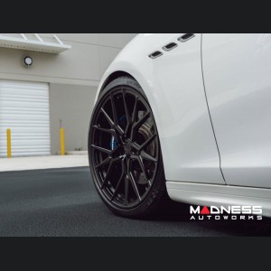 Maserati Ghibli Custom Wheels - M-X3 by Vossen - Satin Black