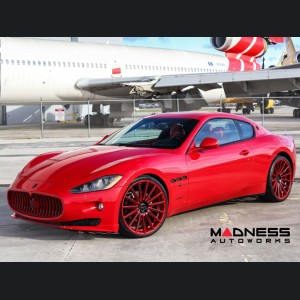 Maserati GranTurismo Custom Wheels - VFS-2 by Vossen - Red / Black