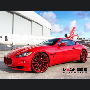 Maserati GranTurismo Custom Wheels - VFS-2 by Vossen - Red / Black