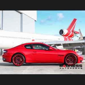 Maserati GranTurismo Custom Wheels - VFS-2 by Vossen - Red / Black