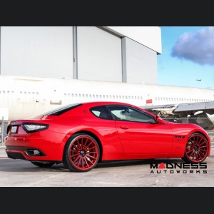 Maserati GranTurismo Custom Wheels - VFS-2 by Vossen - Red / Black