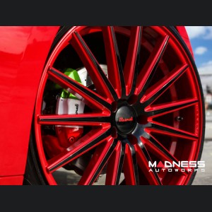 Maserati GranTurismo Custom Wheels - VFS-2 by Vossen - Red / Black