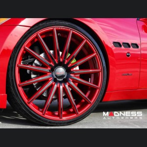 Maserati GranTurismo Custom Wheels - VFS-2 by Vossen - Red / Black