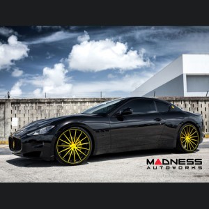 Maserati GranTurismo Custom Wheels - VFS-2 by Vossen - Yellow / Black