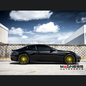 Maserati GranTurismo Custom Wheels - VFS-2 by Vossen - Yellow / Black