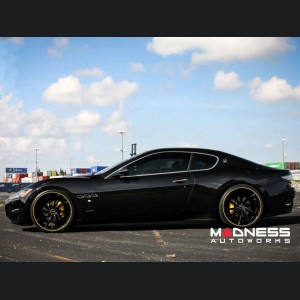 Maserati GranTurismo Custom Wheels - VPS-305T by Vossen -  Black / Yellow