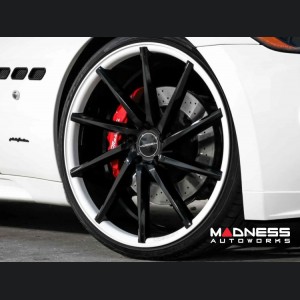 Maserati GranTurismo Custom Wheels - VPS-305T by Vossen -  Black / White