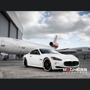 Maserati GranTurismo Custom Wheels - VPS-305T by Vossen -  Black / White