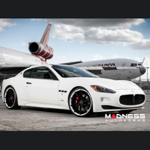 Maserati GranTurismo Custom Wheels - VPS-305T by Vossen -  Black / White