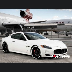 Maserati GranTurismo Custom Wheels - VPS-305T by Vossen -  Black / White