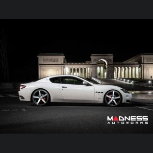 Maserati GranTurismo Custom Wheels - VVS-CV3 by Vossen - Silver / Black