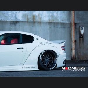 Maserati GranTurismo Custom Wheels - VWS-2 by Vossen - Matte Gunmetal / Matte Black Barrel