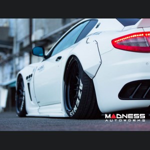 Maserati GranTurismo Custom Wheels - VWS-2 by Vossen - Matte Gunmetal / Matte Black Barrel