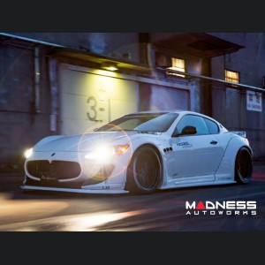 Maserati GranTurismo Custom Wheels - VWS-2 by Vossen - Matte Gunmetal / Matte Black Barrel