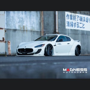 Maserati GranTurismo Custom Wheels - VWS-2 by Vossen - Matte Gunmetal / Matte Black Barrel