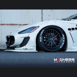 Maserati GranTurismo Custom Wheels - VWS-2 by Vossen - Matte Gunmetal / Matte Black Barrel