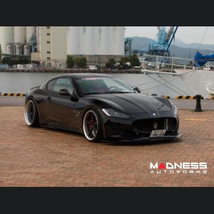 Maserati GranTurismo Custom Wheels - VWS-3 by Vossen - Satin Black/ Matte Silver Barrel