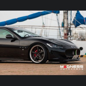 Maserati GranTurismo Custom Wheels - VWS-3 by Vossen - Satin Black/ Matte Silver Barrel