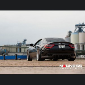 Maserati GranTurismo Custom Wheels - VWS-3 by Vossen - Satin Black/ Matte Silver Barrel