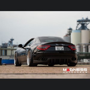 Maserati GranTurismo Custom Wheels - VWS-3 by Vossen - Satin Black/ Matte Silver Barrel