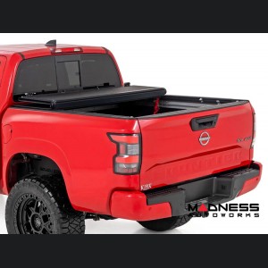 Nissan Frontier Bed Cover - Low Profile - Flip Up - Hard Cover 5' Bed